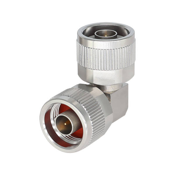 N公头转N公头 18GHz 弯头高频转接器