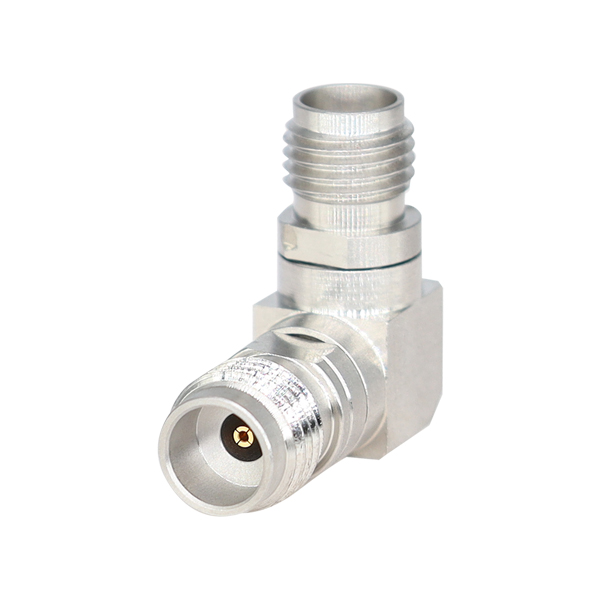 2.4母头转2.92母头 40GHz 弯头高频转接器