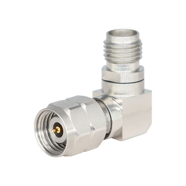 2.4公头转2.92母头 40GHz 弯头高频转接器