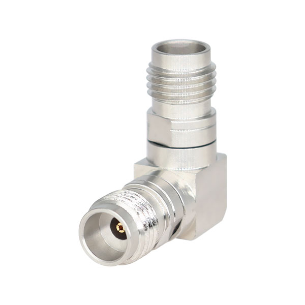 2.4母头转2.4母头 50GHz 弯头高频转接器