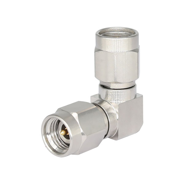 2.92公头转2.92公头 40GHz 弯头高频转接器