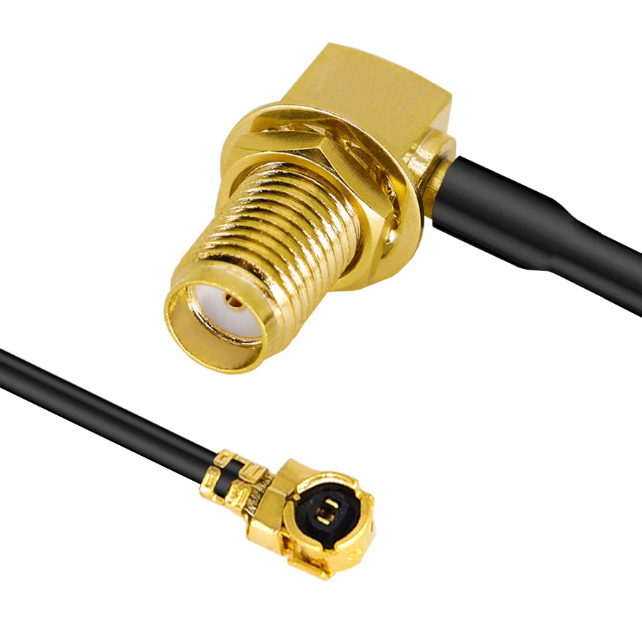 SMA弯母头转IPEX连接线