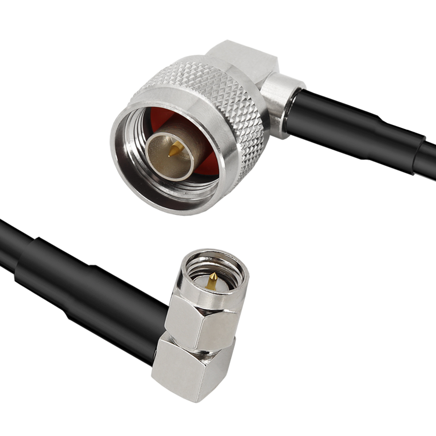 N弯公头转SMA弯公头连接线